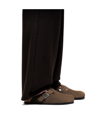 ZUECO EN TENDENCIA CÓMODO PARA HOMBRE BIRKENSTOCK Boston Plantilla blanda SFB LEVE 1030861 MARRÓN