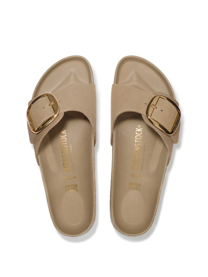 SANDALIA TENDENCIA DE MUJER BIRKENSTOCK MADIRD BIG BUCLE LEOI 1030467 MARRÓN