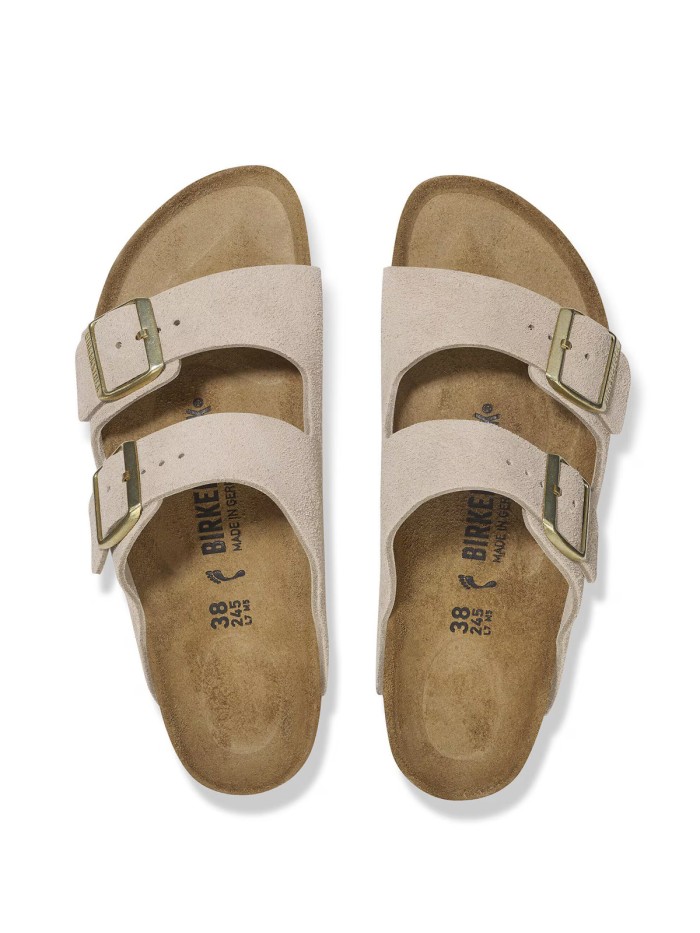 SANDALIA DE PIEL PARA MUJER EN TENDENCIA BIRKENSTOCK ARIZONA LEVE 1029260 SUNDCASTLE