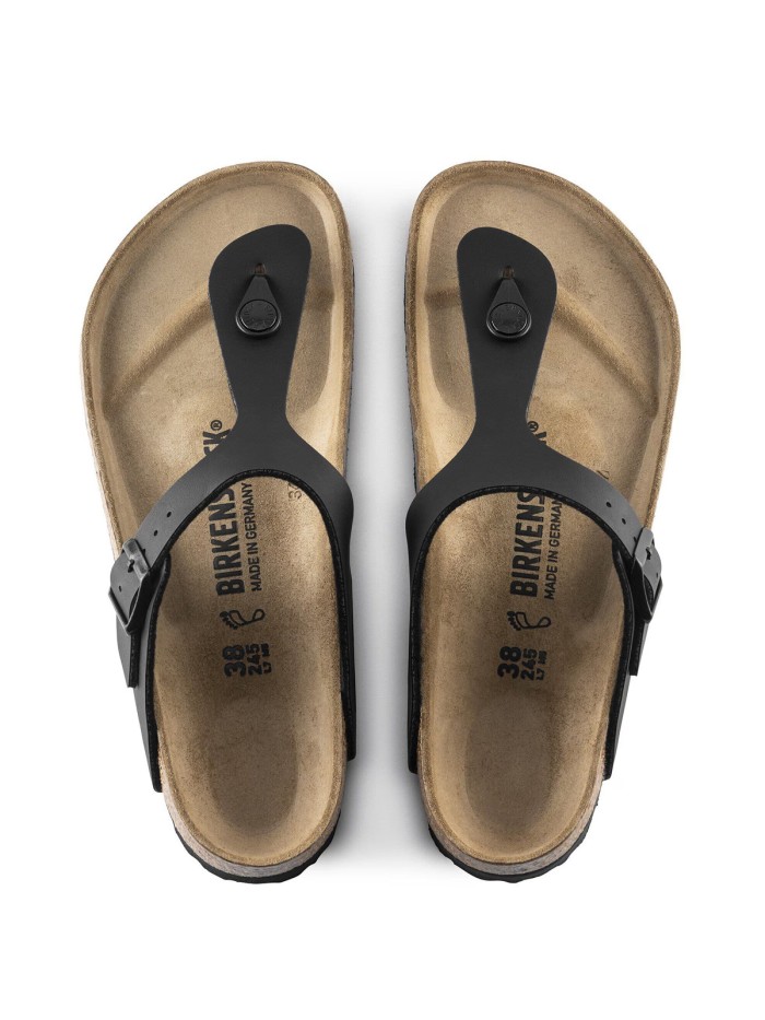 SANDALIA BIO MINIMALISTA BIRKENSTOCK GIZEH BF 43691 NEGRO