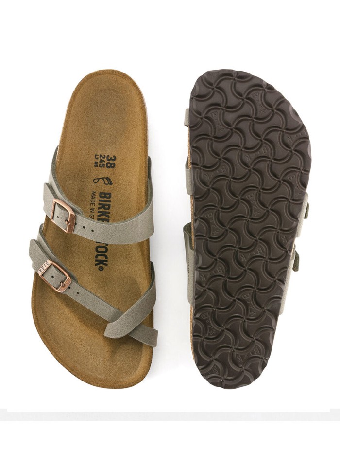 SANDALIA BIO BIRKENSTOCK MAYARI BFBC 71071 Birko-Flor STONE