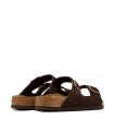 SANDALIA ARIZONA ARIZONA SFB LEVE 951313 BIRKENSTOCK DE ANTE MARRÓN CON PLANTILLA ANATÓMICA UNISEX