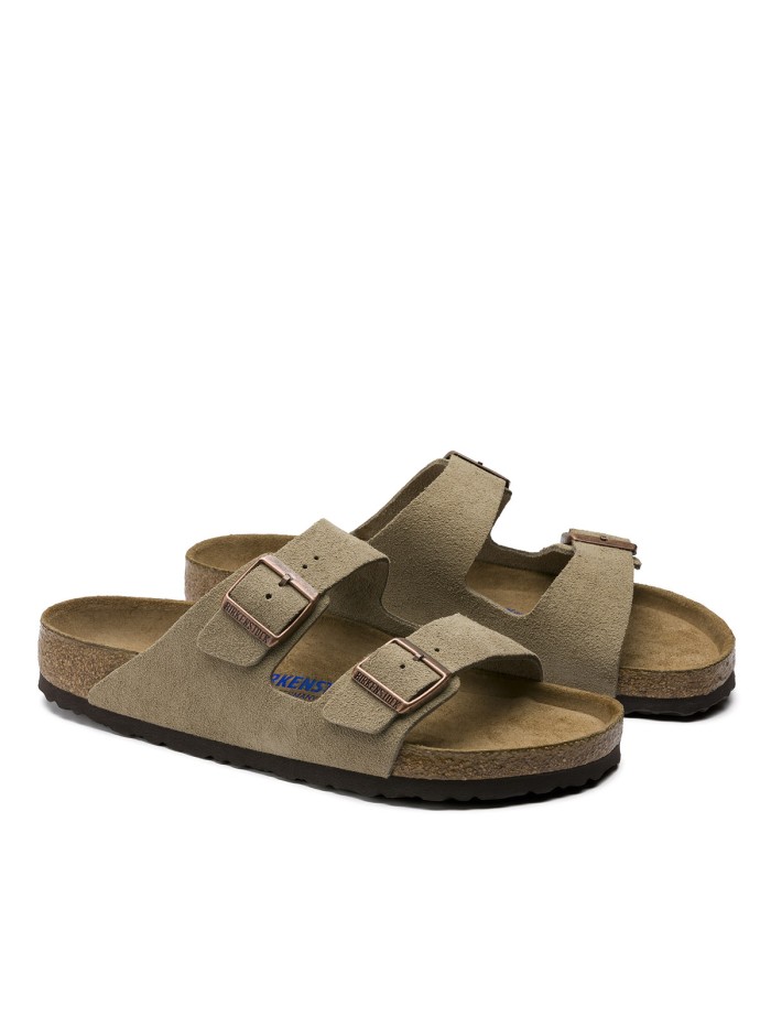 SANDALIAS BIO BIRKENSTOCK ARIZONA PANTA BLANDA SBF LEVE 951303 TAUPE