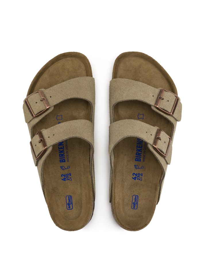 SANDALIAS BIO BIRKENSTOCK ARIZONA PANTA BLANDA SBF LEVE 951303 TAUPE
