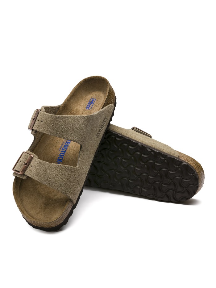 SANDALIAS BIO BIRKENSTOCK ARIZONA PANTA BLANDA SBF LEVE 951303 TAUPE