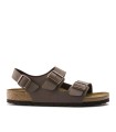 SANDALIAS BIO CON HEBILLAS PARA CABALLERO BIRKENSTOCK MILANO BFBC 634503 MOKA
