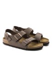 SANDALIAS BIO CON HEBILLAS PARA CABALLERO BIRKENSTOCK MILANO BFBC 634503 MOKA