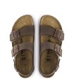 SANDALIAS BIO CON HEBILLAS PARA CABALLERO BIRKENSTOCK MILANO BFBC 634503 MOKA