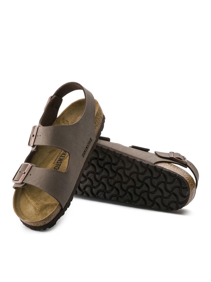 SANDALIAS BIO CON HEBILLAS PARA CABALLERO BIRKENSTOCK MILANO BFBC 634503 MOKA