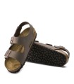 SANDALIAS BIO CON HEBILLAS PARA CABALLERO BIRKENSTOCK MILANO BFBC 634503 MOKA