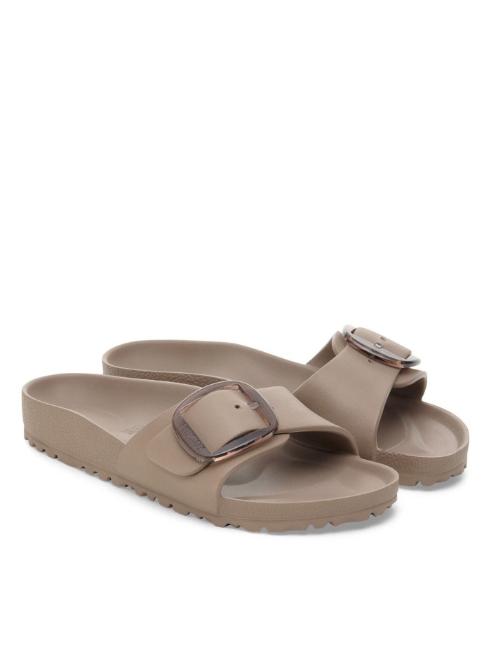 SANDALIAS DE MUJER RESISTENTES AL AGUA BIRKENSTOCK MADRID EVA BIG BUCKLE 1030479 TAUPE