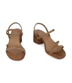 SANDALIA DE TACÓN EN PIEL DE ANTE PARA MUJER BRYAN STEEP WISE 2614 LINCON