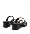 SANDALIAS DE TACÓN EN PIEL PARA MUJER BRYAN STEEPWISE 2617 NEGRO