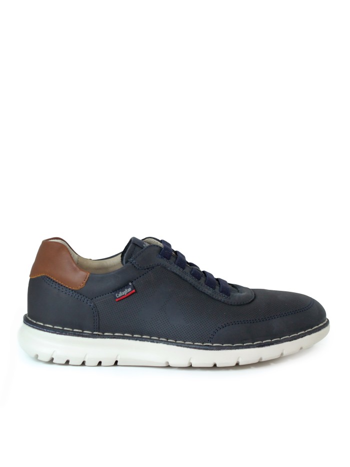 ZAPATOS CONFORT DE PIEL PARA HOMBRE CALLAGHAN AWAT-USED 47116 MARINO