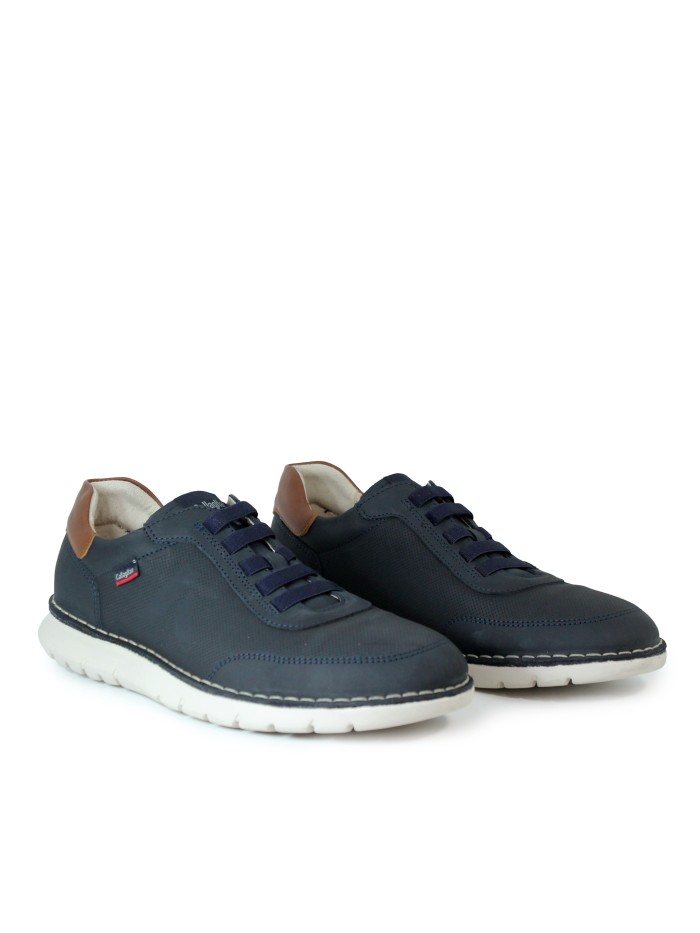 ZAPATOS CONFORT DE PIEL PARA HOMBRE CALLAGHAN AWAT-USED 47116 MARINO
