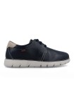 ZAPATO DE PIEL CON CORDONES CALLAGHAN FLEXIBLE GRAIN 57700 MARINO