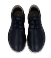 ZAPATO DE PIEL CON CORDONES CALLAGHAN FLEXIBLE GRAIN 57700 MARINO