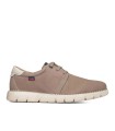 ZAPATO DE PIEL CON CORDONES CALLAGHAN FLEXIBLE GRAIN 57700 TAUPE