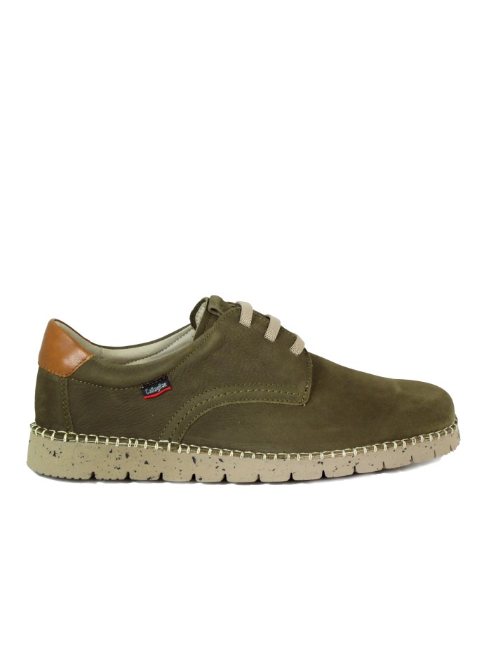ZAPATO DE CORDONES PARA HOMBRE CALLAGHAN TERRAMAR BOSTON 65201 KAKI