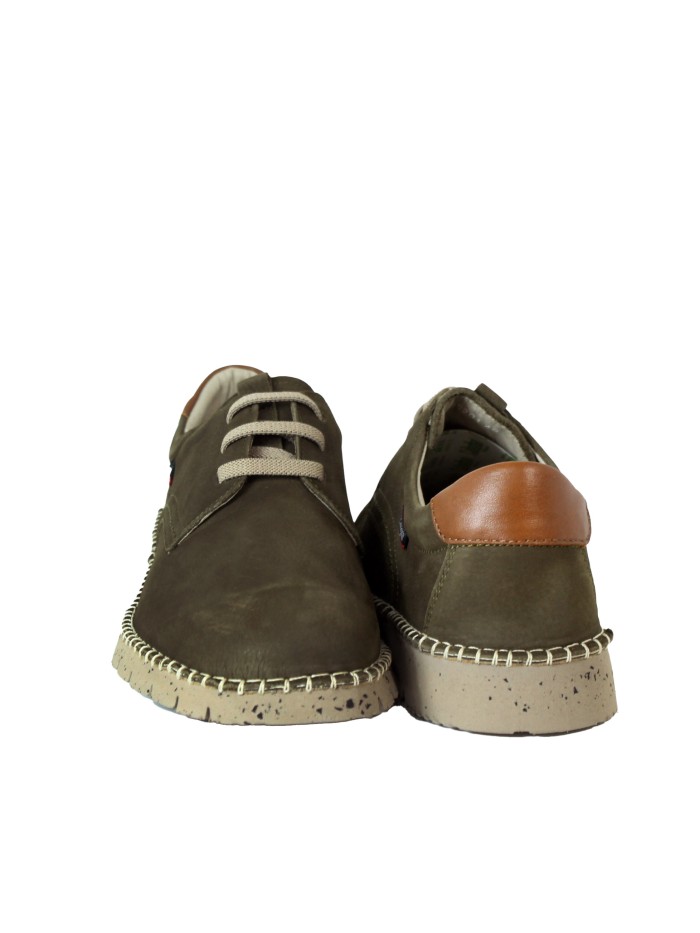 ZAPATO DE CORDONES PARA HOMBRE CALLAGHAN TERRAMAR BOSTON 65201 KAKI