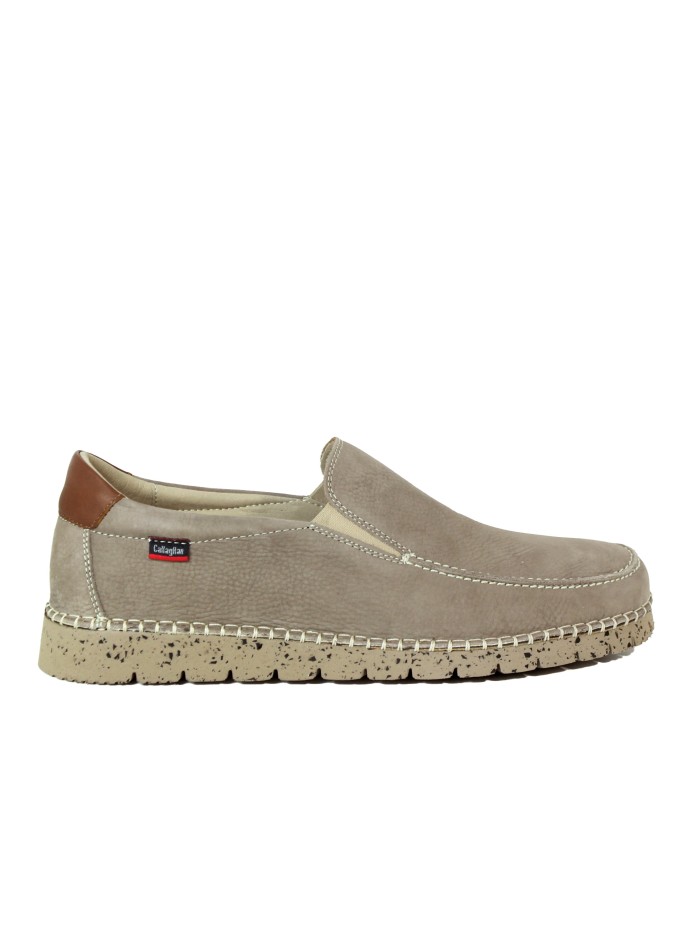 MOCASÍN DE PIEL NOBUCK CALLAGHAN TERRAMAR BOSTON 65202 PIEDRA