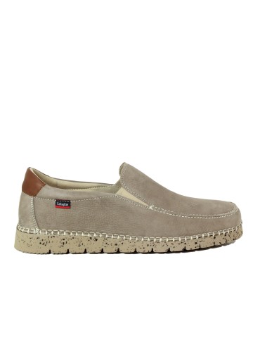 MOCASÍN DE PIEL NOBUCK CALLAGHAN TERRAMAR BOSTON 65202 PIEDRA