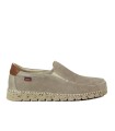 MOCASÍN DE PIEL NOBUCK CALLAGHAN TERRAMAR BOSTON 65202 PIEDRA
