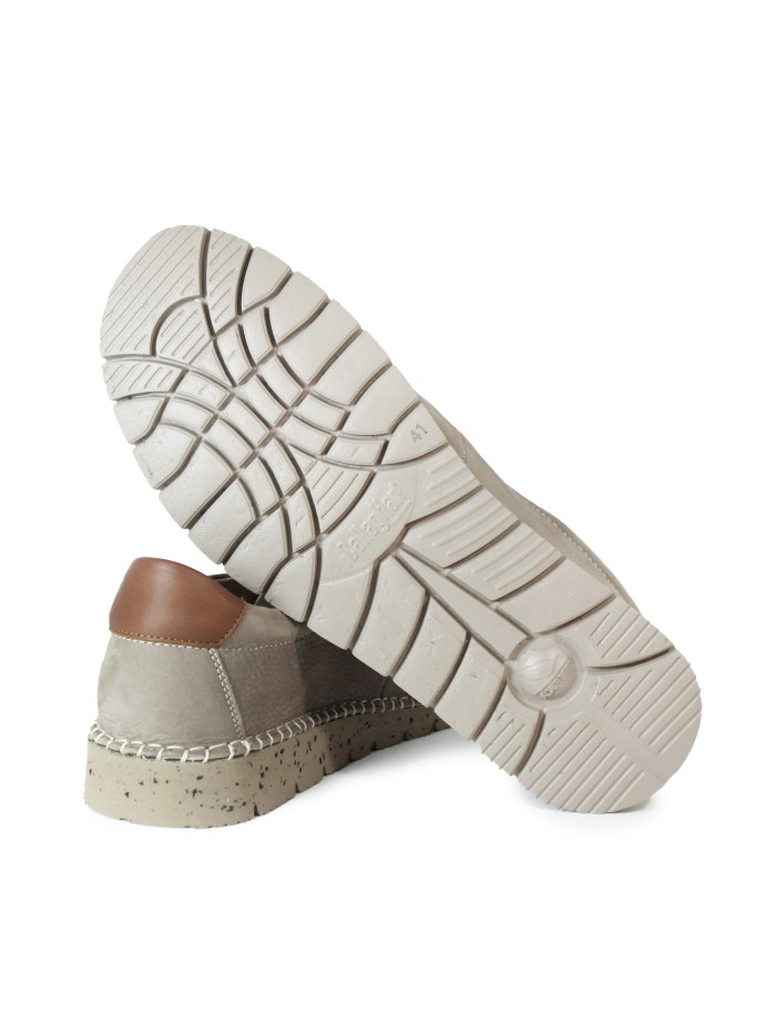 MOCASÍN DE PIEL NOBUCK CALLAGHAN TERRAMAR BOSTON 65202 PIEDRA