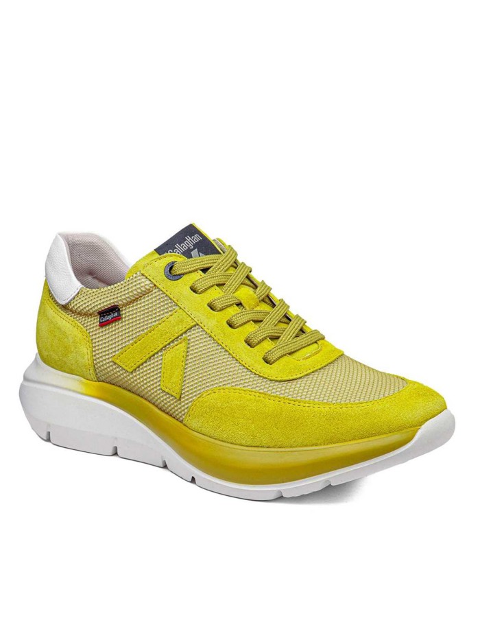 ZAPATILLA URBANA PARA HOMBRE Callaghan 61205 Algoritmo Luxe CURRY