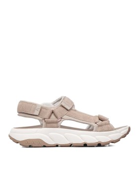 SANDALIAS CONFORT DE PIEL CON VELCROS PARA MUJER CALLGHAN WALLANDER 65900 PIEDRA