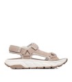 SANDALIAS CONFORT DE PIEL CON VELCROS PARA MUJER CALLGHAN WALLANDER 65900 PIEDRA
