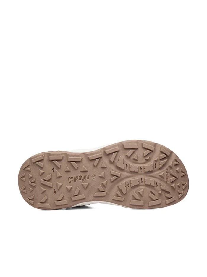 SANDALIAS CONFORT DE PIEL CON VELCROS PARA MUJER CALLGHAN WALLANDER 65900 PIEDRA