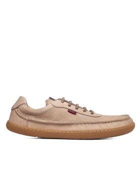 ZAPATO DE PIEL CON CORDONES BAREFOOT CALLAGHAN ZERO 61903 PIEDRA