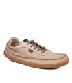 ZAPATO DE PIEL CON CORDONES BAREFOOT CALLAGHAN ZERO 61903 PIEDRA