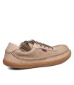 ZAPATO DE PIEL CON CORDONES BAREFOOT CALLAGHAN ZERO 61903 PIEDRA