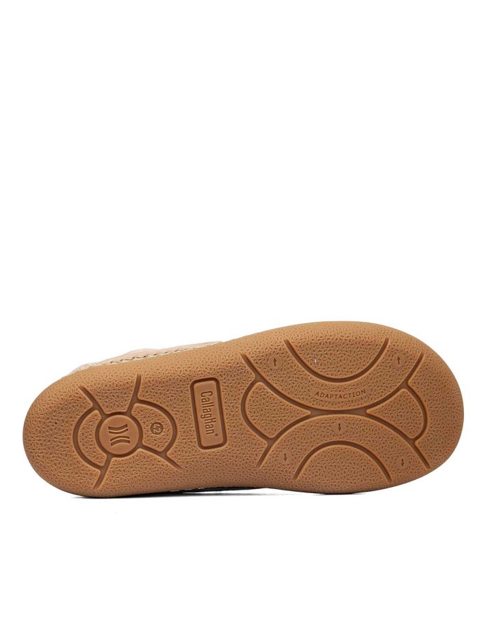 ZAPATO DE PIEL CON CORDONES BAREFOOT CALLAGHAN ZERO 61903 PIEDRA