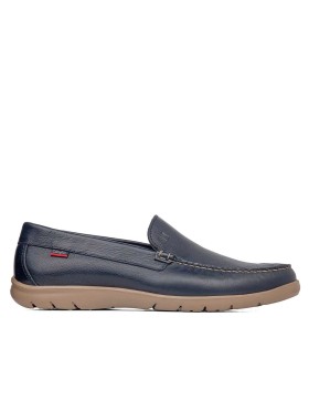 MOCASINES DE PIEL PARA HOMBRE CALLAGHAN TENGER FREE HORSE 18001 AZUL