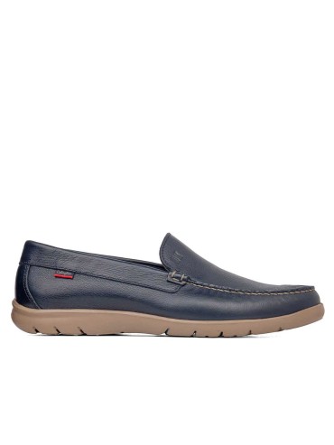 MOCASINES DE PIEL PARA HOMBRE CALLAGHAN TENGER FREE HORSE 18001 AZUL