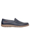 MOCASINES DE PIEL PARA HOMBRE CALLAGHAN TENGER FREE HORSE 18001 AZUL