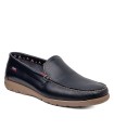 MOCASINES DE PIEL PARA HOMBRE CALLAGHAN TENGER FREE HORSE 18001 AZUL