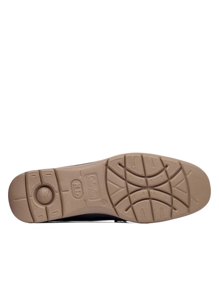 MOCASINES DE PIEL PARA HOMBRE CALLAGHAN TENGER FREE HORSE 18001 AZUL