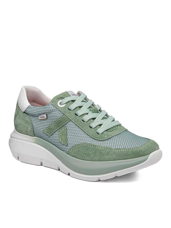 ZAPATILLAS CASUAL PARA MUJER Callaghan Floty 62403 Algoritmo VERDE