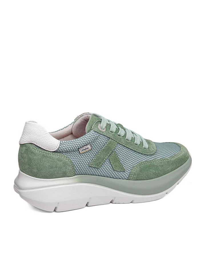 ZAPATILLAS CASUAL PARA MUJER Callaghan Floty 62403 Algoritmo VERDE