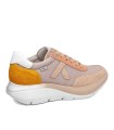 ZAPATILLAS CASUAL DE CORDONES DE MUJER CALLAGHAN ALGORITMO 62404 NARANJA