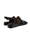 SANDALIAS DE PIEL NEGRAS PARA MUJER CAMPER DANA