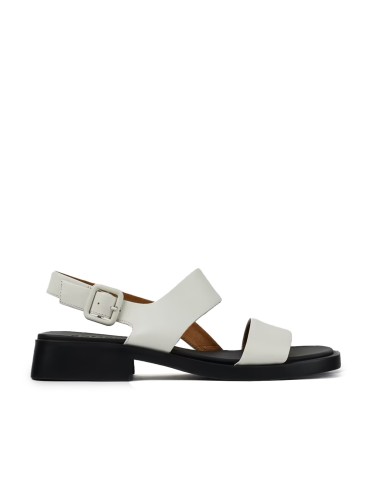 SANDALIAS DE PIEL BLANCAS PARA MUJER CAMPER DANA