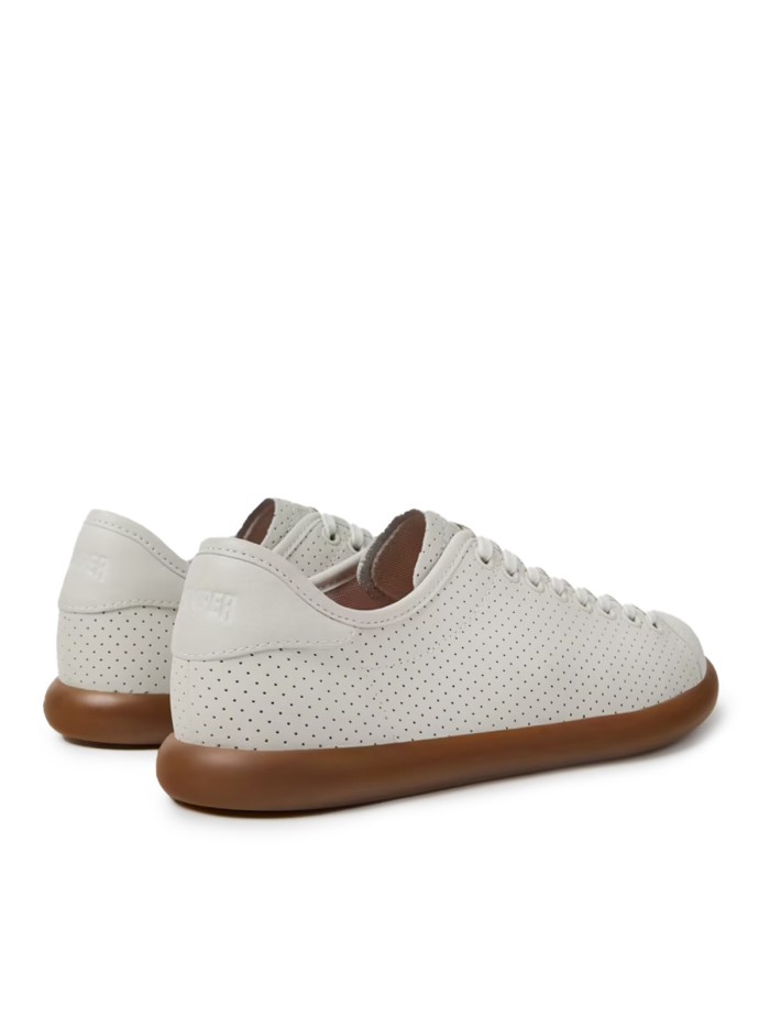 ZAPATILLAS DE PIEL BLANCAS PARA MUJER CAMPER Pelotas Soller K201668-004