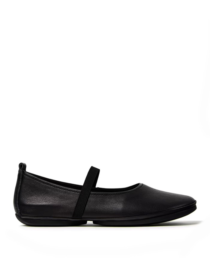 BAILARINAS NEGRAS DE PIEL PARA MUJER CAMPER Right Nina K201643-002