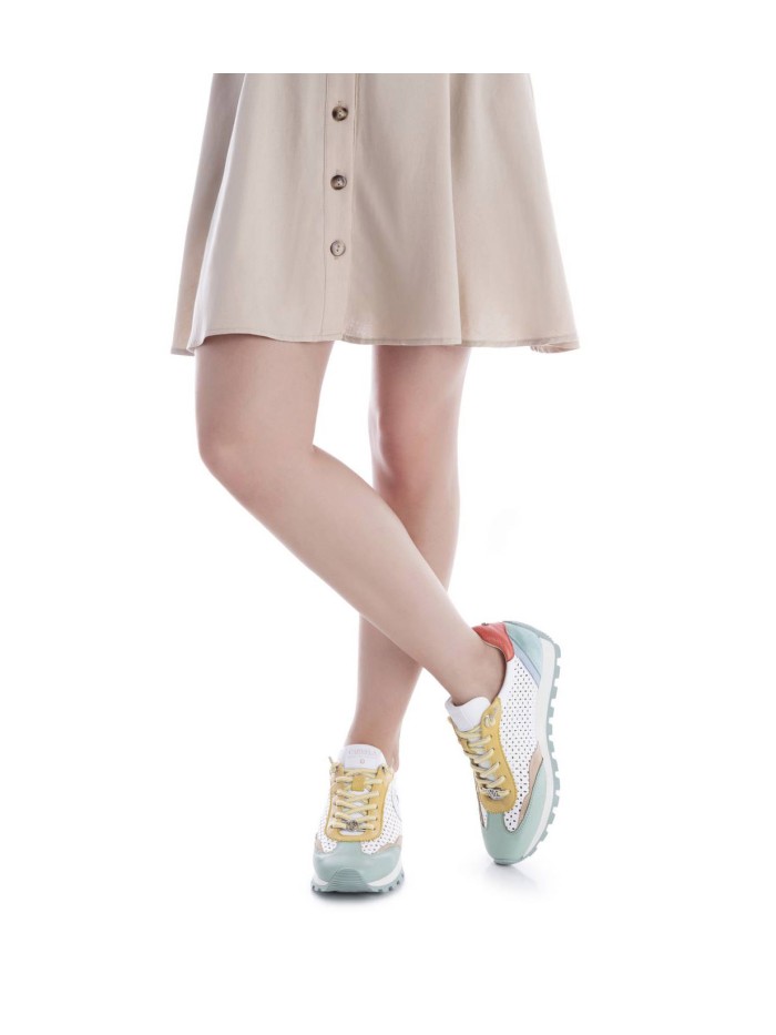 ZAPATILLAS CASUAL DE PIEL CARMELA 16311304 AQUA