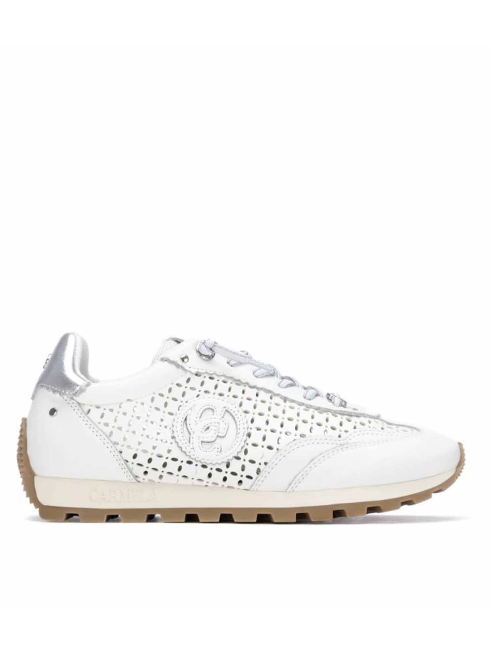 ZAPATILLAS CASUAL DE PIEL PARA MUJER CARMELA 16311301 BLANCO